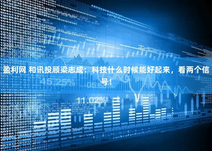 盈利网 和讯投顾梁志成：科技什么时候能好起来，看两个信号！