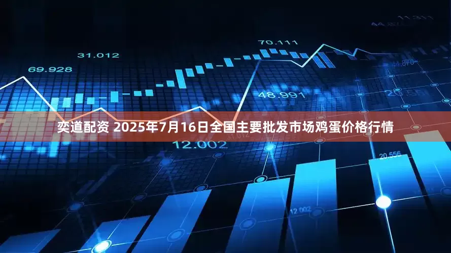 奕道配资 2025年7月16日全国主要批发市场鸡蛋价格行情